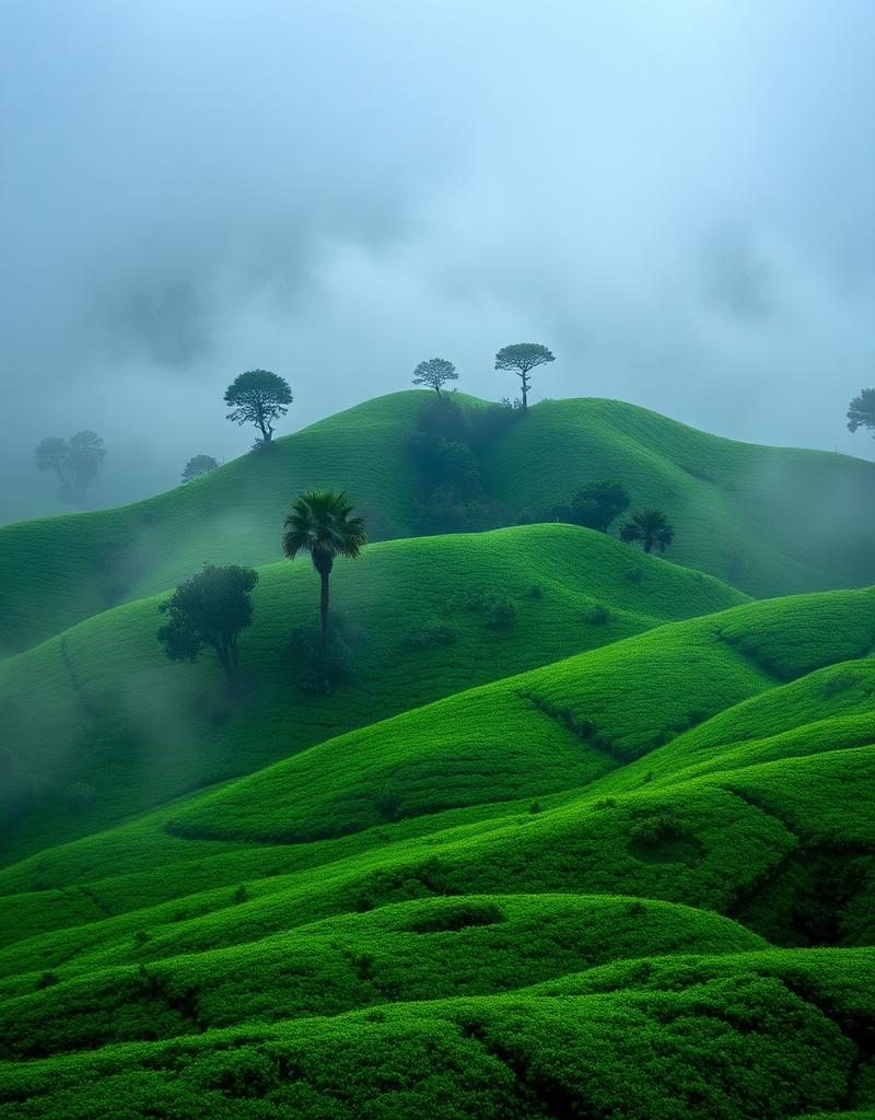 Munnar tea estates